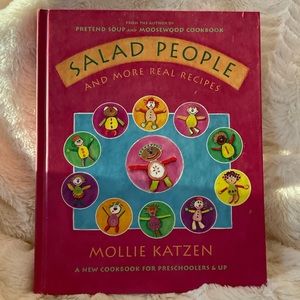 📚Preschool Kid’s Cookbook: Salad People 🥗🥕🥦